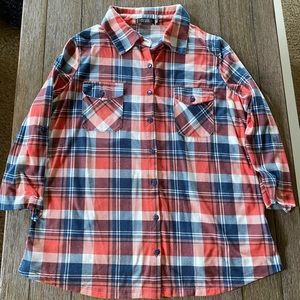 4/$20 Cure Plaid Shirt